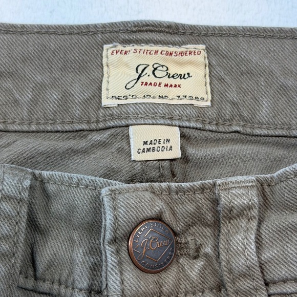 J.Crew 484 Slim Fit Pants Mens 28x32 Brown Excellent Stretch Chinos - Picture 4 of 11